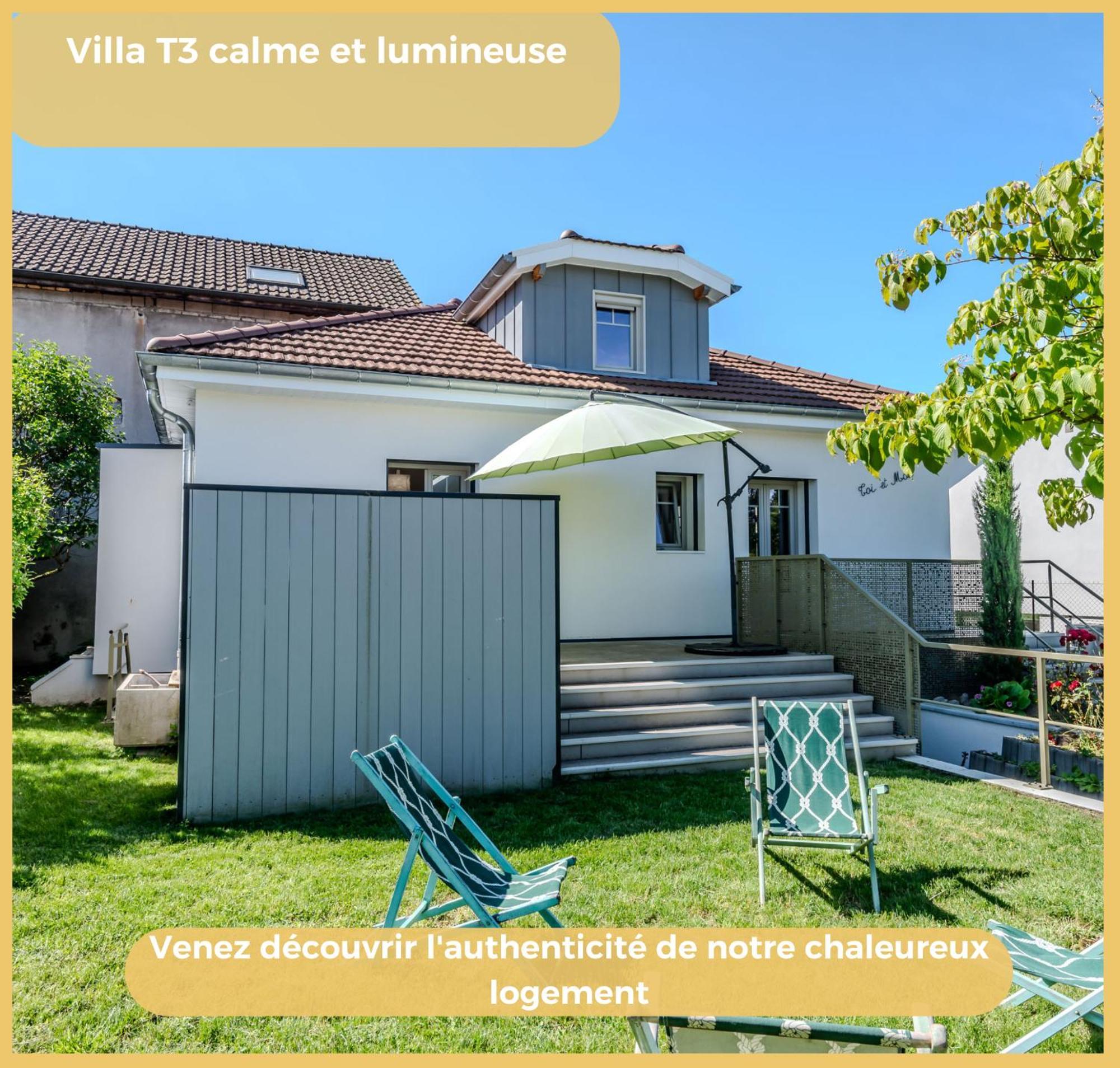 Chez Drum I Villa T3 I Thonon Extérieur photo